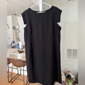 MM Lafleur Classic Black Mini Dress